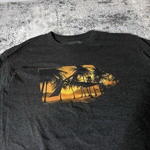 Rusty Short Sleeve Tore Men's Size Medium Palm Trees Surfer Style